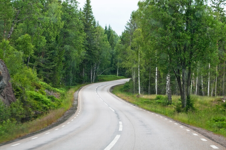 Skogsväg