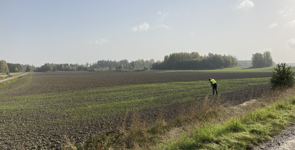 Söker efter sulfatjordar